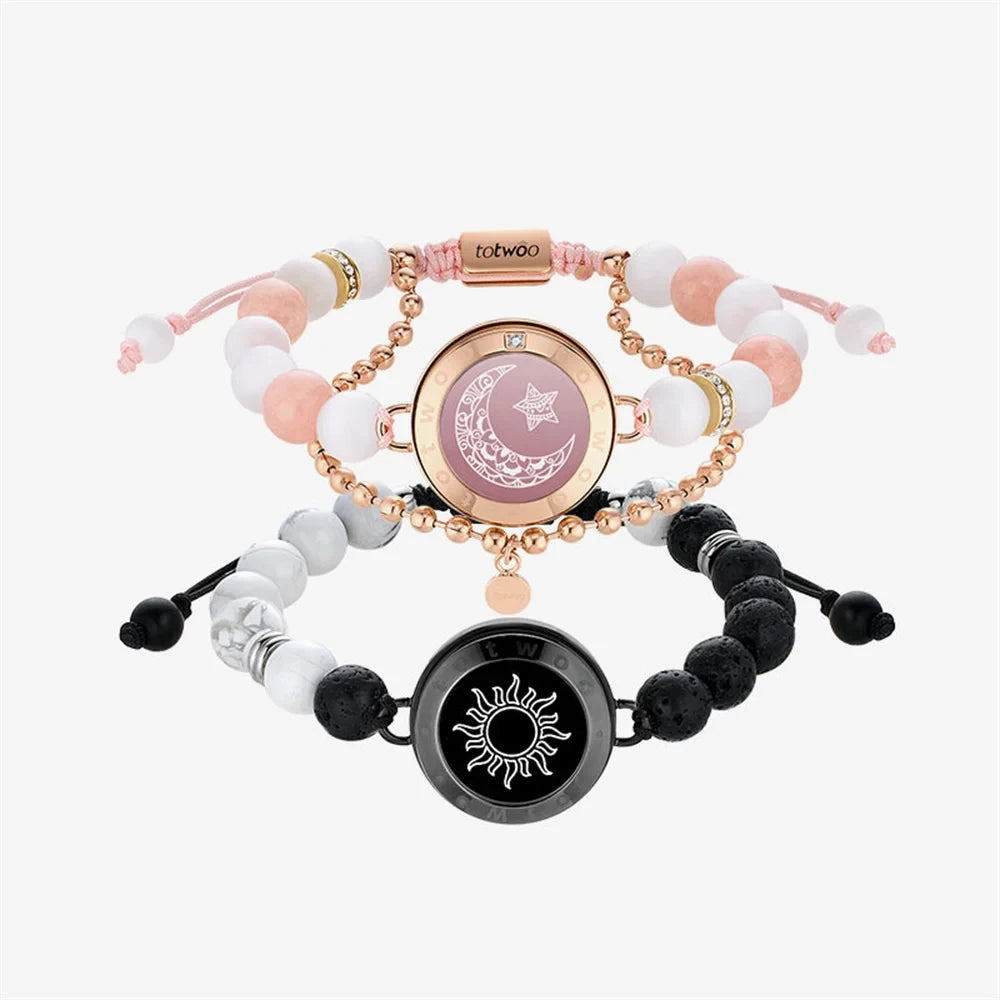 Beaded Touch Couple Bracelet Pair