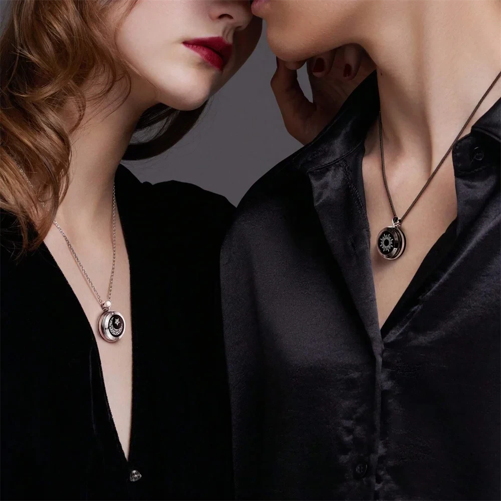 Silver Touch Necklace Pair