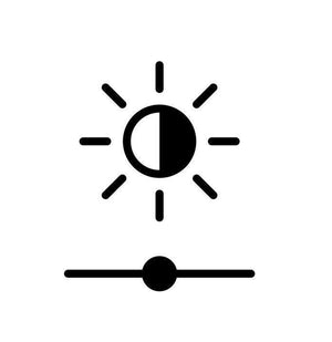 ADJUSTABLE BRIGHTNESS