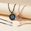 Rose Gold Touch Necklace Pair