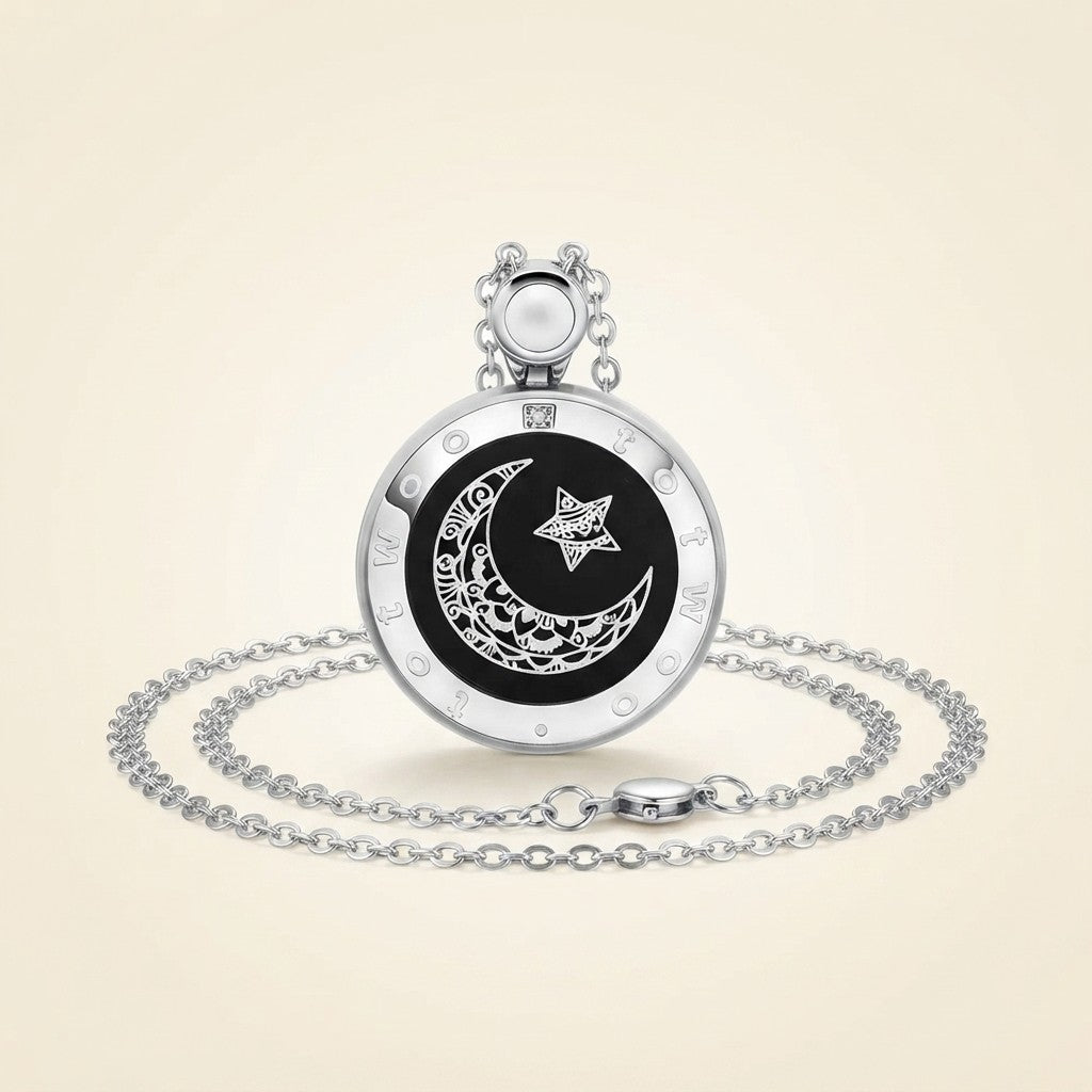 Silver Touch Necklace Pair